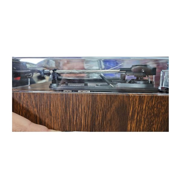 Echo Audio Bluetooth Turntable Player with External Speakers (Frankie)  - Walnut (AS IS )