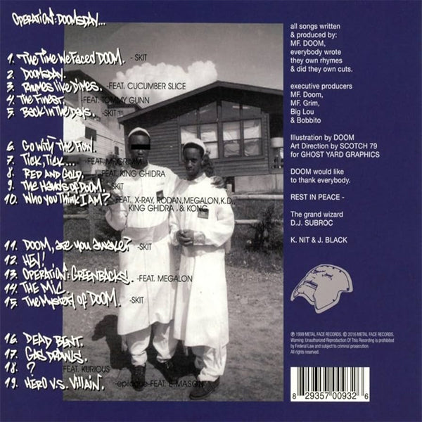 إم إف دوم - عملية - يوم القيامة - ألبوم مزدوج