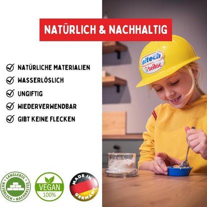 Teifoc 1530 Stone Building Kit - Accessory Set, 100 Miniature Bricks