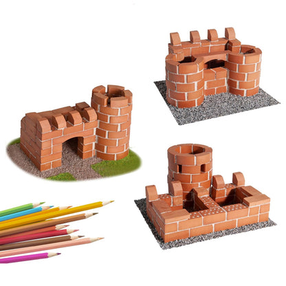 Teifoc TEI 4070 Brick Building Kit - Castle/Pen Holder