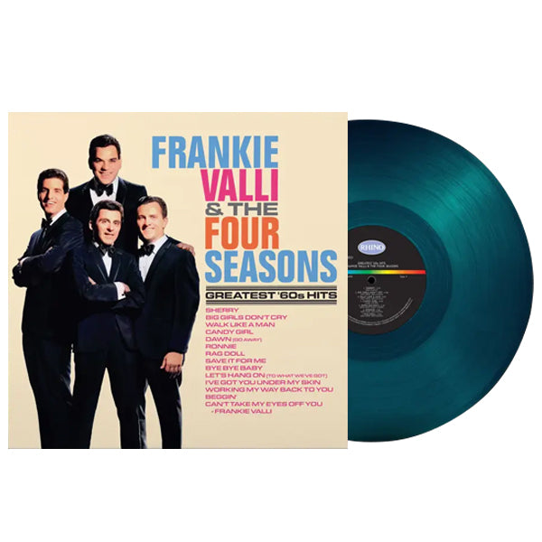 Frankie Valli & The Four Seasons - Greatest 60s Hits (Limited Edition Sea Blue Vinyl) - LP
