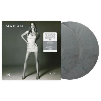 Mariah Carey - #1's (Limited Edition Metallic Silver & Black Swirl) - 2LP. Now available online in uae