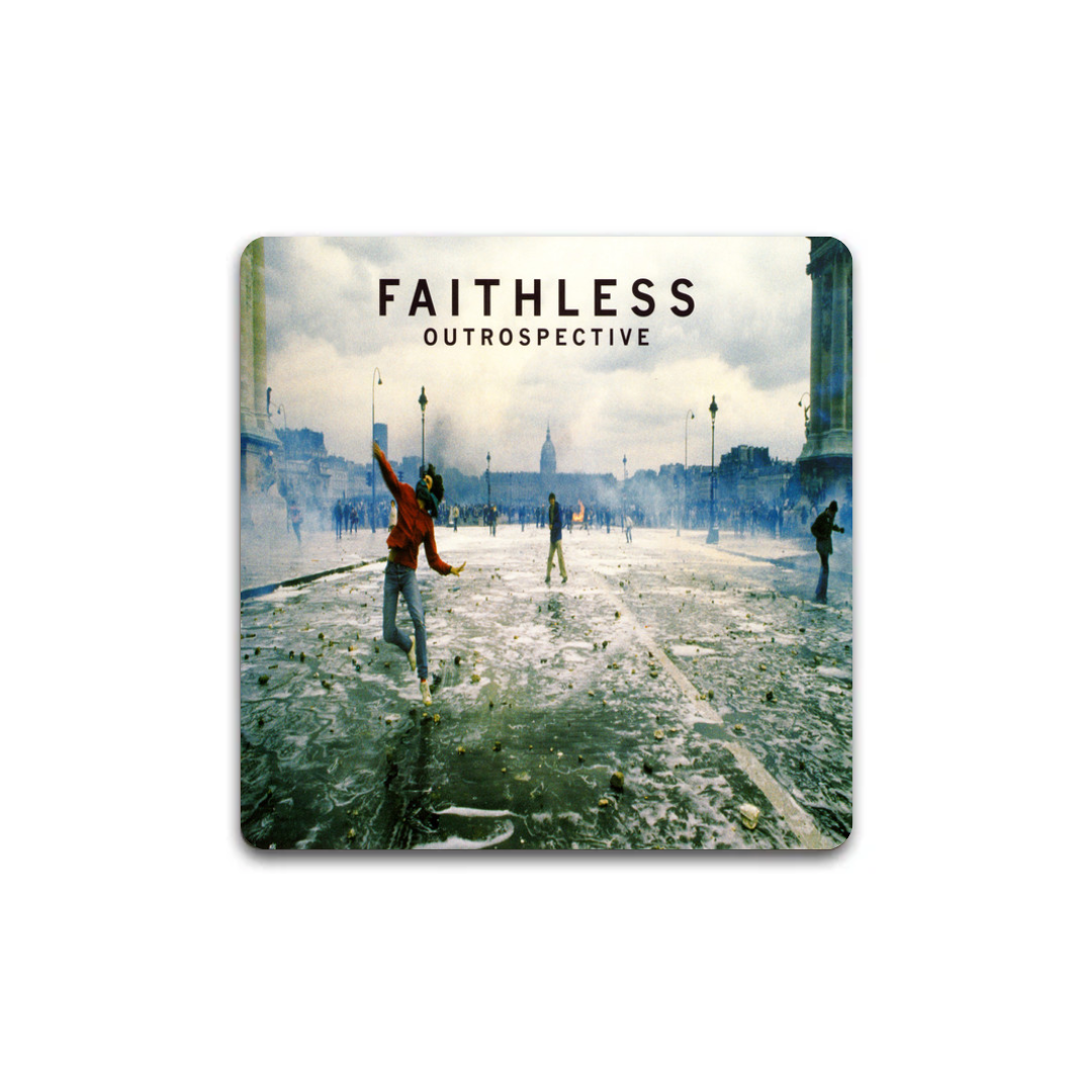 Faithless - Outrospective LP Cover - Fridge Magnet. Now available online in uae
