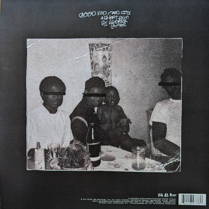 Kendrick Lamar - Good Kid, M.A.A.D City (Limited Edition Alternate Cover On Black Ice Vinyl)  - 2LP