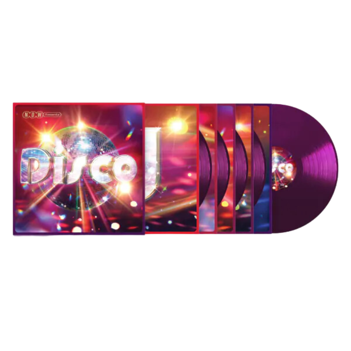 Various Artists - Now Presents... Disco (5 Vinyl Box)