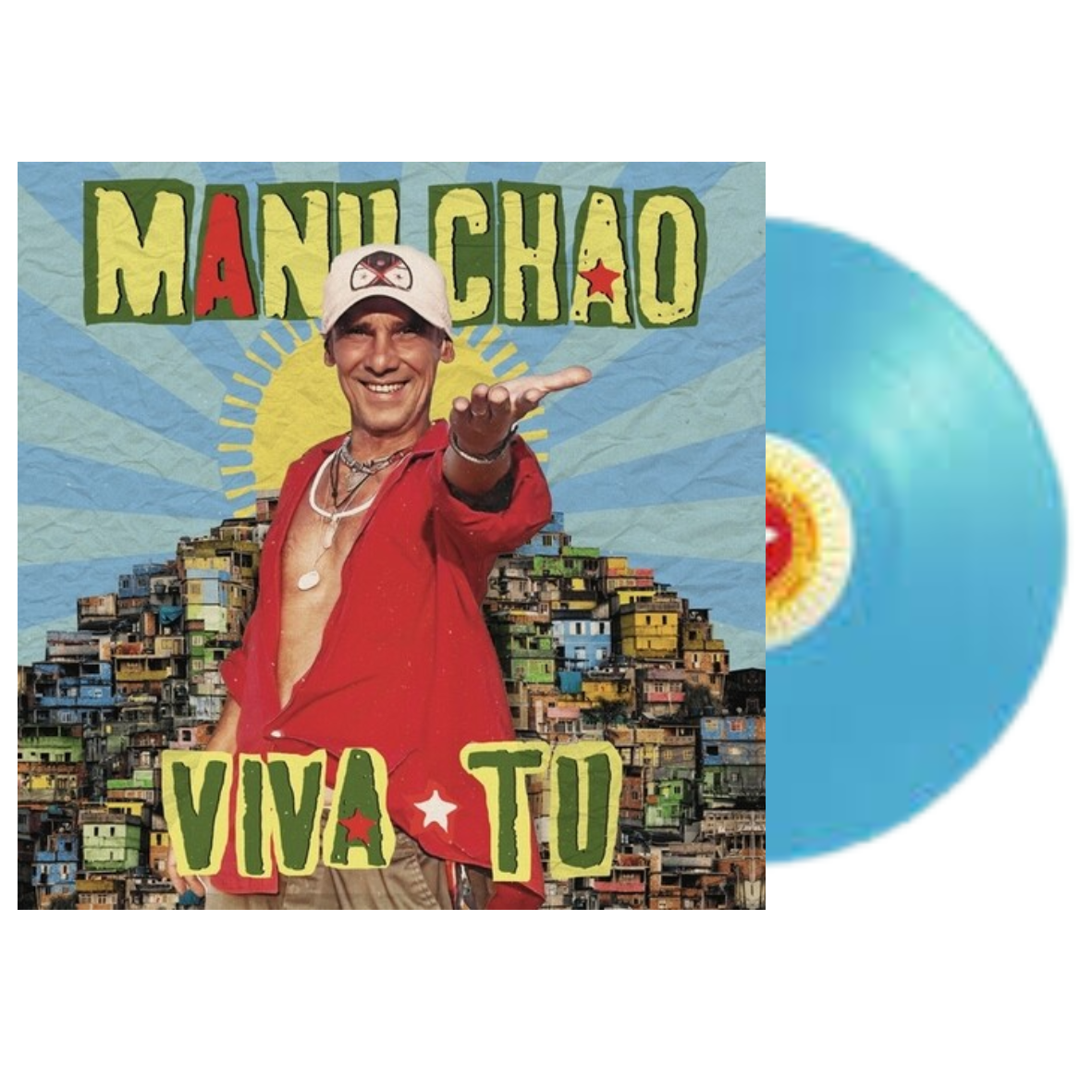 Manu Chao - Viva Tu - (Limited Edition Blue Vinyl) - LP. Now available online in uae
