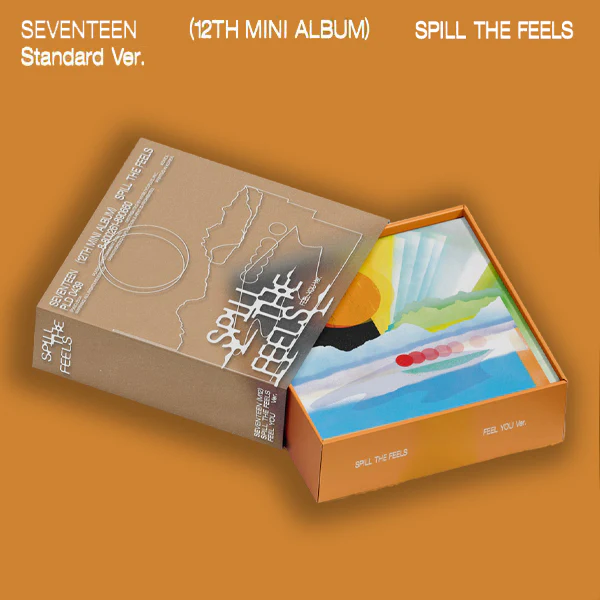 Seventeen - 12th Mini Album Spill The Feels. Feel You Shop now music store dubai
