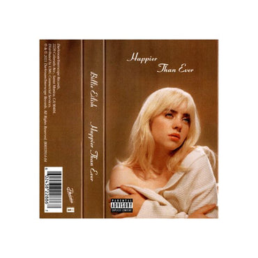 Billie Eilish - Happier than ever (Limited Edition Pink Cassette Tape)- K7