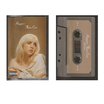 Billie Eilish - Happier than ever (Limited Edition Grey Brown Cassette Tape) - K7