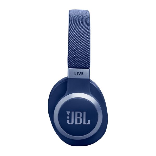 JBL LIVE770NC Adaptive Noise Cancelling Wireless Over-Ear Headphones - Blue