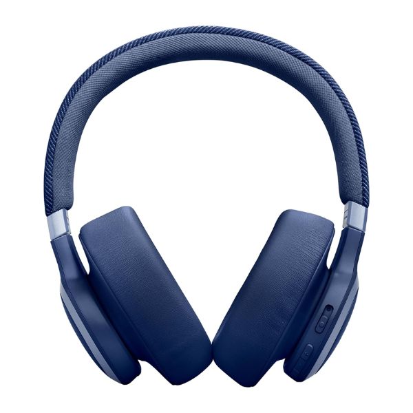 JBL LIVE770NC Adaptive Noise Cancelling Wireless Over-Ear Headphones - Blue
