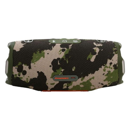 JBL Charge 6 Portable Waterproof Bluetooth Speaker with Power Bank & Auracast - Camoflauge