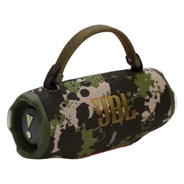JBL Charge 6 Portable Waterproof Bluetooth Speaker with Power Bank & Auracast - Camoflauge