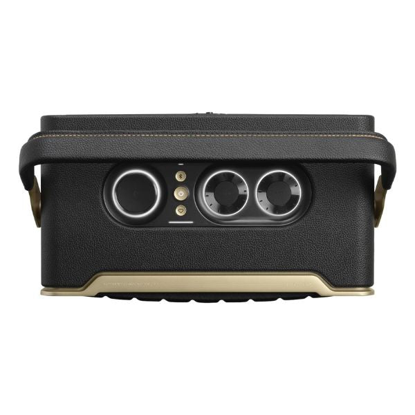 JBL Authentics 300 - Portable Retro-Style Smart Bluetooth Speaker with Powerful Sound, Wi-Fi, and Built-in Battery - Black