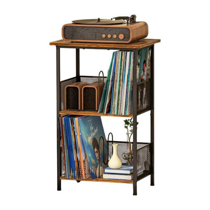 Echo Audio Turntable Stand - 3 Tier, LP Collection Organizer