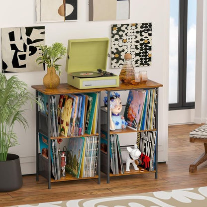 Echo Audio Turntable Stand - 3 Tier, LP Collection Organizer