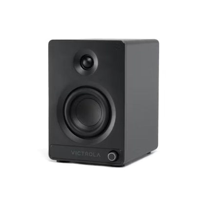 Victrola Tempo Bookshelf Speakers (VPS-400-BLK-INT)