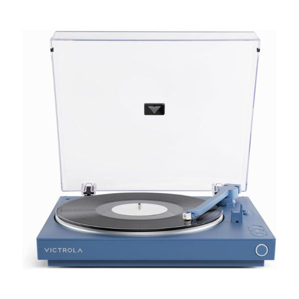 Victrola VPT-800-BLU-INT Automatic Turntable - Blue
