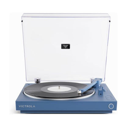 Victrola VPT-800-BLU-INT Automatic Turntable - Blue