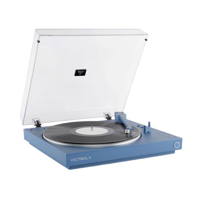 Victrola VPT-800-BLU-INT Automatic Turntable - Blue