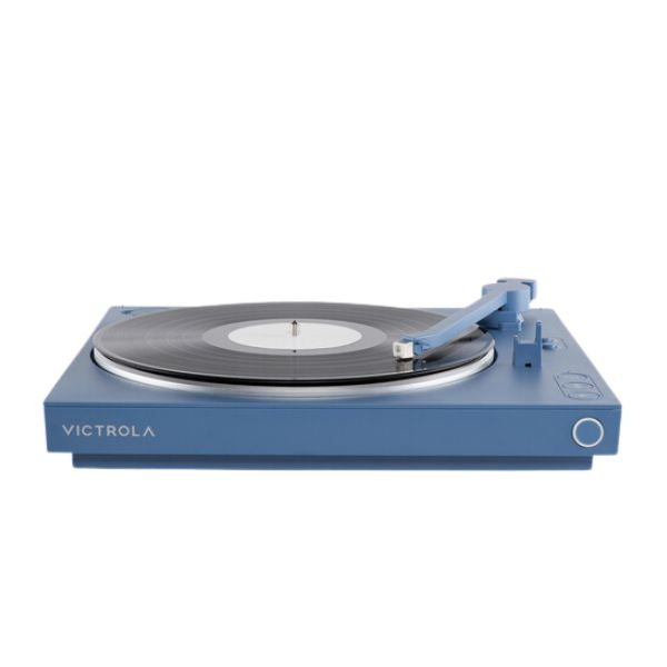 Victrola VPT-800-BLU-INT Automatic Turntable - Blue