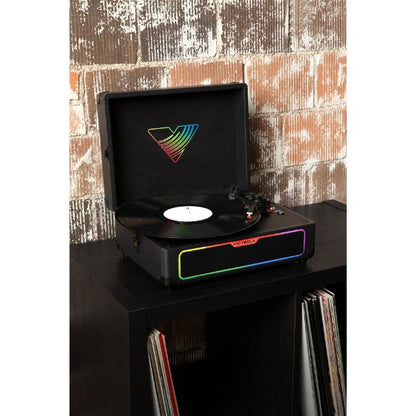 Victrola VSC-700 SB Journey Glow Illuminated Suitcase - Black