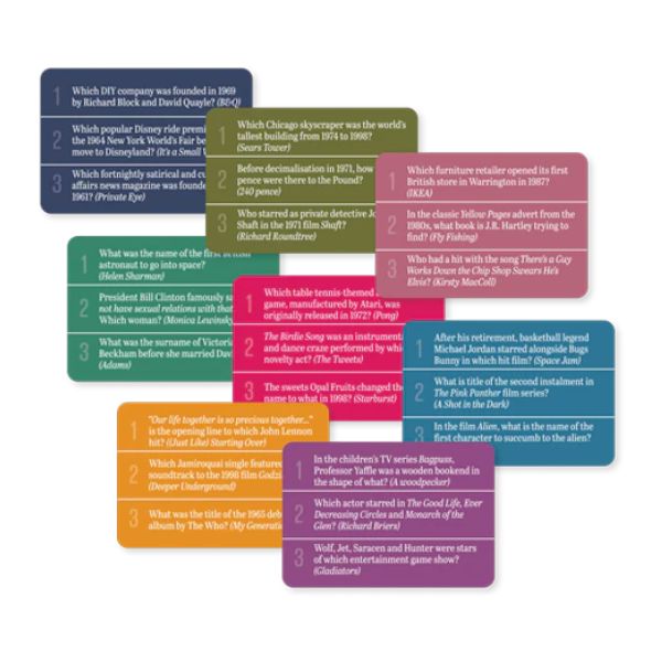 Trivia - Nostalgia Boardgame