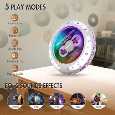 Hott (C901)Transparent Portable CD Player