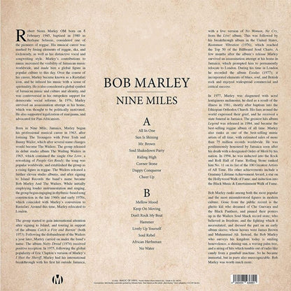 Bob Marley - Nine Miles (Limited Edition Colored Vinyl) - LP