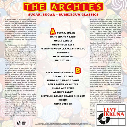 The Archies - Sugar, Sugar - Bubblegum Classics  (Limited Edition Colored Vinyl) - LP