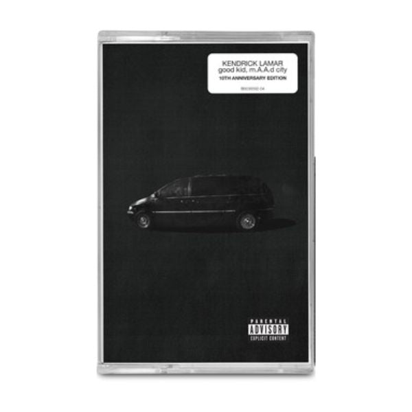 Kendrick Lamar - good kid, m.A.A.d city (10th Anniversary Edition) [Black Cassette] - K7