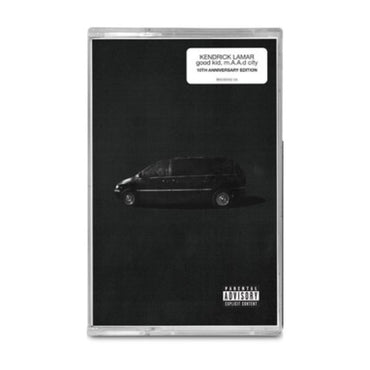Kendrick Lamar - good kid, m.A.A.d city (10th Anniversary Edition) [Black Cassette] - K7