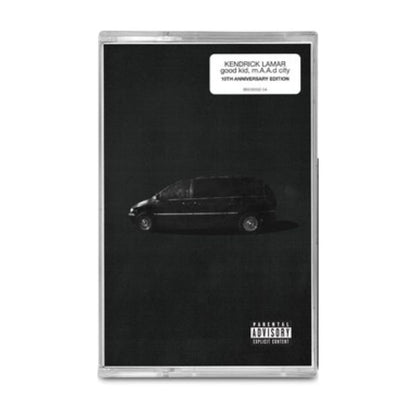 Kendrick Lamar - good kid, m.A.A.d city (10th Anniversary Edition) [Black Cassette] - K7