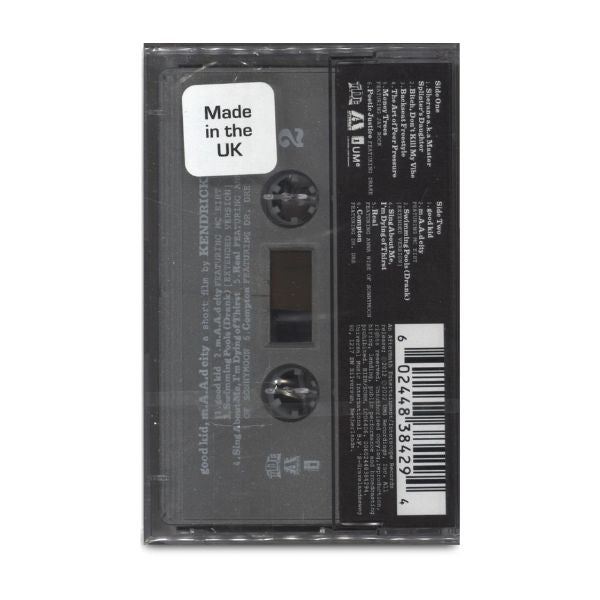 Kendrick Lamar - good kid, m.A.A.d city (10th Anniversary Edition) [Black Cassette] - K7