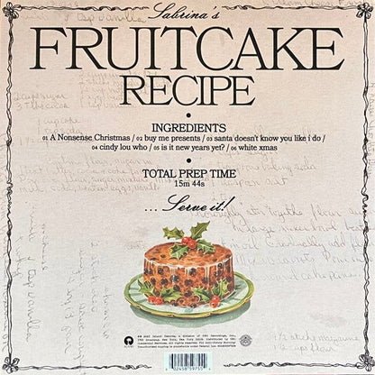 Sabrina Carpenter - Sabrina's Fruitcake Recipe (Limited Edition Olive Green Vinyl) - LP