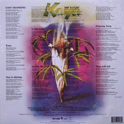 Bob Marley - Kaya (Limited Edition Clear Green Vinyl) - LP