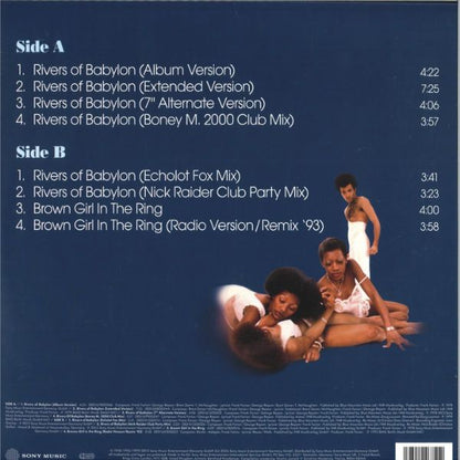 Boney M. - Rivers Of Babylon Limited Edtion (Clear Light Blue) - 12"