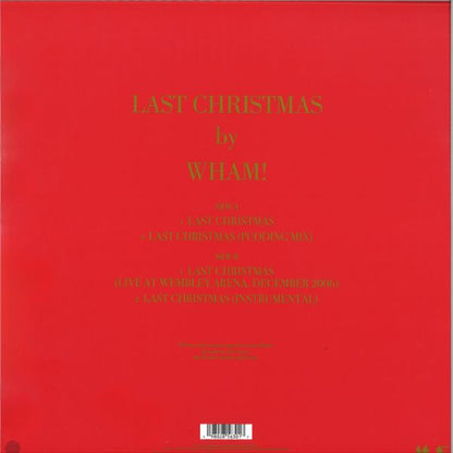 Wham! - Last Christmas (إصدار محدود من أسطوانة زوتروب المصورة) - 12 بوصة