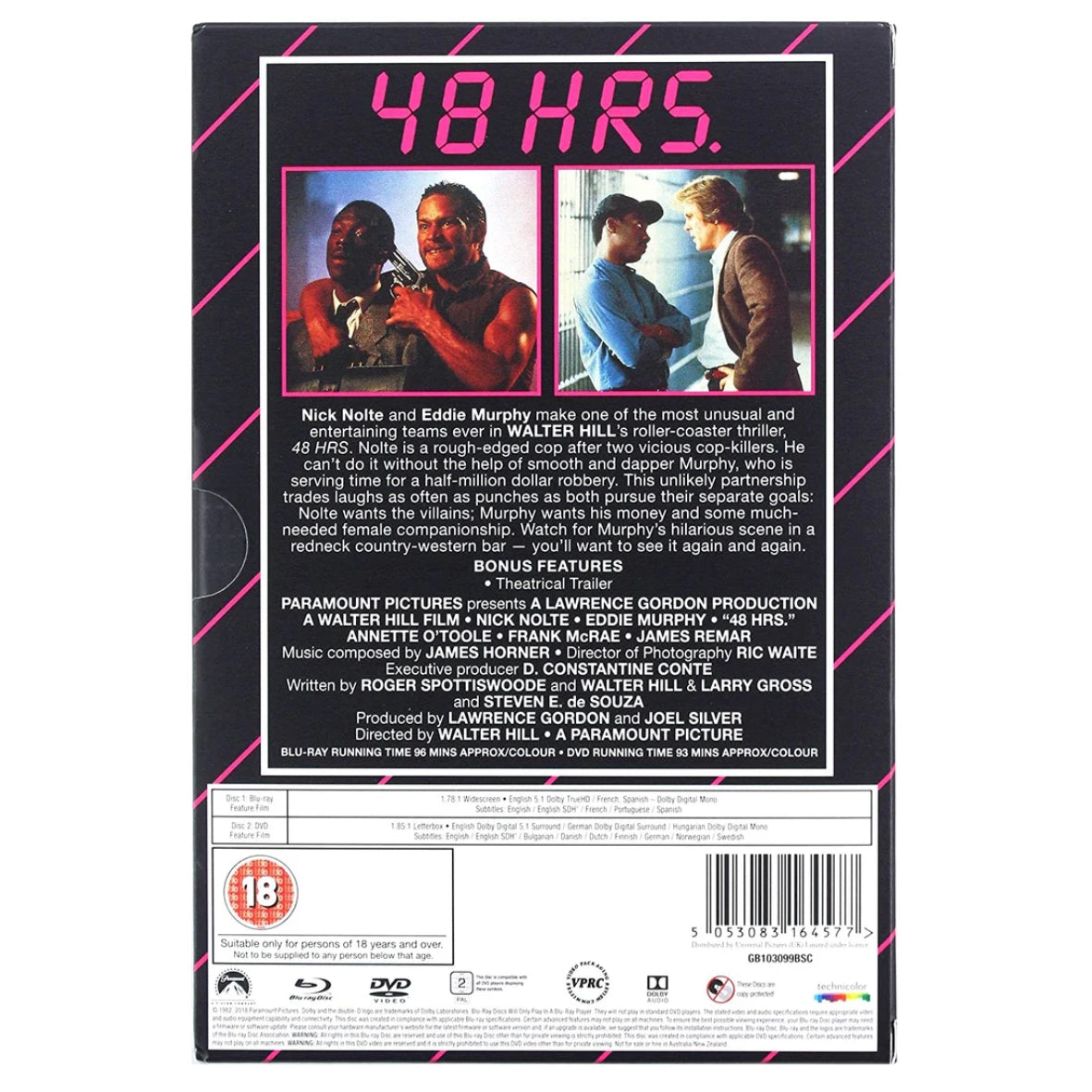 48 Hours - Limited Edition VHS Collection DVD + Blu-ray