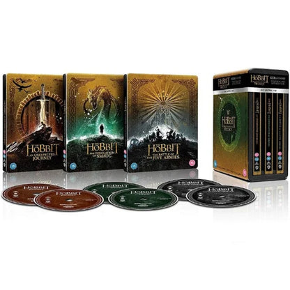 The Hobbit Trilogy - Limited Edition Steelbook - 4K Blu-ray