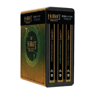 The Hobbit Trilogy - Limited Edition Steelbook - 4K Blu-ray