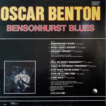 Oscar Benton - Bensonhurst Blues - LP (Used Vinyl)