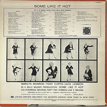 VARIOUS - Some Like It Hot (Original Music From The Motion Picture) - LP - Used Vinyl