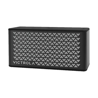 Victrola Music Edition 2 Tabletop Bluetooth Speaker and Wireless Charger (Black)