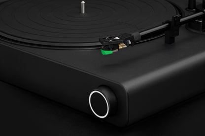 Victrola Stream Onyx Turntable Vinyl Record Player, Works with Sonos Wirelessly, High Precision Magnetic Cartridge, Semi-Automatic, Black Matte Finish