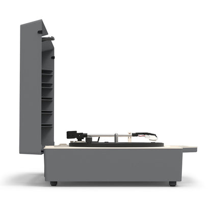 Victrola Re-Spin Sustainable Bluetooth Suitcase Record Player - Graphite Grey INT