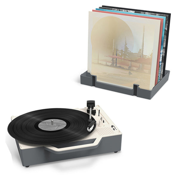 Victrola Re-Spin Sustainable Bluetooth Suitcase Record Player - Graphite Grey INT