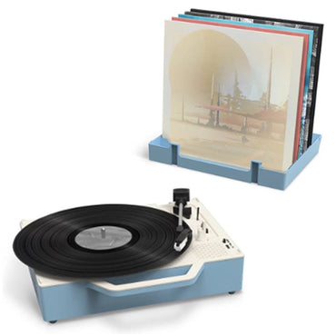 Victrola Re-Spin Sustainable Bluetooth Suitcase Record Player - Light Blue INT. Shop now online in UAE