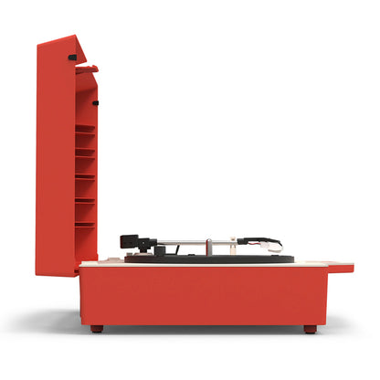 Victrola Re-Spin Sustainable Bluetooth Suitcase Record Player - Poinsetta Red INT