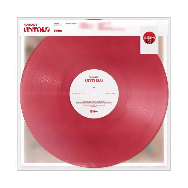 Enhypen - Romance : Untold ( Limited Edition, Red Translucent ) - LP